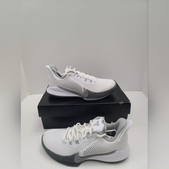 Nike Mamba Fury White Wolf Grey Basketball Shoes KOBE CK2087-100